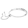 Imber Bracelet Mixed Round Cuts, White, Rhodium Plated Imber Bracelet Mixed Round Cuts, White, Rhodium Plated