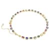 Imber Necklace Mixed Cuts, Multicolored, Gold-Tone Plated Imber Necklace Mixed Cuts, Multicolored, Gold-Tone Plated