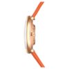 Imber Oval Watch Swiss Made, Leather Strap, Orange, Rose Gold-Tone Finish Imber Oval Watch Swiss Made, Leather Strap, Orange, Rose Gold-Tone Finish