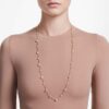 Imber Strandage Round Cut, White, Gold-Tone Plated Imber Strandage Round Cut, White, Gold-Tone Plated