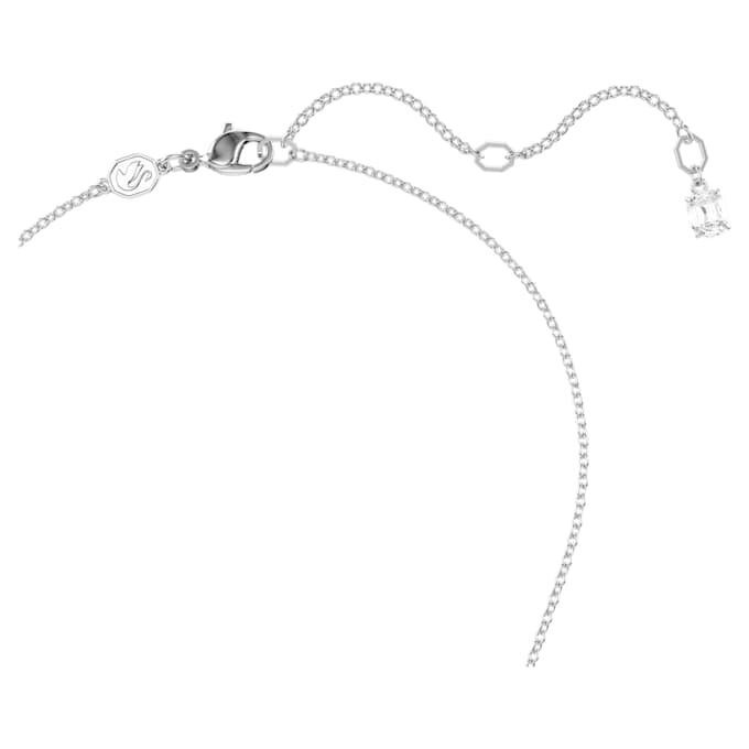 Insigne Pendant Round Cut, Cross, White, Rhodium Plated Insigne Pendant Round Cut, Cross, White, Rhodium Plated