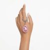 Key Ring Pear Cut, Pink Key Ring Pear Cut, Pink