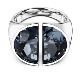 Lucent Cocktail Ring Gray, Rhodium Plated Lucent Cocktail Ring Gray, Rhodium Plated