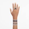 Lucent Cocktail Ring Gray, Rhodium Plated Lucent Cocktail Ring Gray, Rhodium Plated