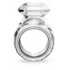 Lucent Cocktail Ring Octagon Cut, White