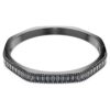 Matrix Bangle Baguette Cut, Octagon Shape, Gray, Ruthenium Plated Matrix Bangle Baguette Cut, Octagon Shape, Gray, Ruthenium Plated