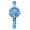 Matrix Bangle Watch Swiss Made, Crystal Bracelet, Blue, Stainless Steel Matrix Bangle Watch Swiss Made, Crystal Bracelet, Blue, Stainless Steel