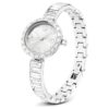 Matrix Bangle Watch Swiss Made, Crystal Bracelet, White, Stainless Steel Matrix Bangle Watch Swiss Made, Crystal Bracelet, White, Stainless Steel