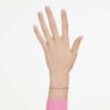 Matrix Bracelet Pear Cut, Pink, Gold-Tone Plated Matrix Bracelet Pear Cut, Pink, Gold-Tone Plated
