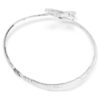 Matrix Choker Baguette Cut, White, Rhodium Plated Matrix Choker Baguette Cut, White, Rhodium Plated