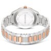 Matrix Date Watch Swiss Made, Metal Bracelet, Rose Gold Tone, Mixed Metal Finish