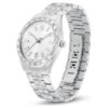 Matrix Date Watch Swiss Made, Metal Bracelet, Silver Tone, Stainless Steel
