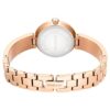 Matrix Pearl Bangle Bangle Watch Swiss Made, Crystal Bracelet, White, Rose Gold-Tone Finish Matrix Pearl Bangle Bangle Watch Swiss Made, Crystal Bracelet, White, Rose Gold-Tone Finish