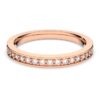 Matrix Ring White, Rose Gold-Tone Plated
