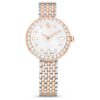Matrix Tennis 7-Link Watch Swiss Made, Metal Bracelet, Rose Gold Tone, Mixed Metal Finish Matrix Tennis 7-Link Watch Swiss Made, Metal Bracelet, Rose Gold Tone, Mixed Metal Finish