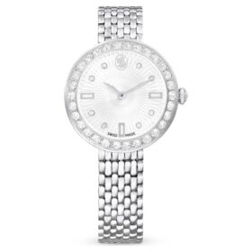 Matrix Tennis 7-Link Watch Swiss Made, Metal Bracelet, Silver Tone, Stainless Steel