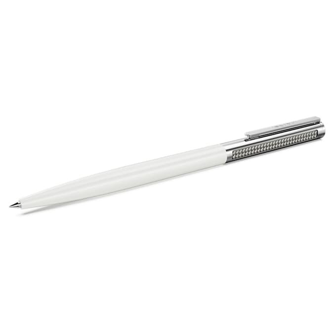 Matrix Tennis Ballpoint Pen White, Chrome Plated Matrix Tennis Ballpoint Pen White, Chrome Plated