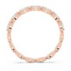 Matrix Vittore Ring Marquise Cut, White, Rose Gold-Tone Plated