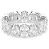 Matrix Vittore Ring Pear Cut, White, Silver-Tone Finish