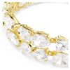 Mesmera Bracelet Mixed Cuts, White, Gold-Tone Plated Mesmera Bracelet Mixed Cuts, White, Gold-Tone Plated