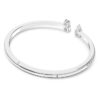 Mesmera Cuff Mixed Cuts, White, Rhodium Plated Mesmera Cuff Mixed Cuts, White, Rhodium Plated
