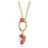 Mesmera Pendant Mixed Cuts, Red, Gold-Tone Plated Mesmera Pendant Mixed Cuts, Red, Gold-Tone Plated