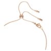 Mesmera Set Pear Cut, Round Cut, White, Rose Gold-Tone Plated