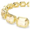 Millenia Bracelet Octagon Cut, Caramel, Gold-Tone Plated Millenia Bracelet Octagon Cut, Caramel, Gold-Tone Plated