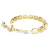 Millenia Bracelet Octagon Cut, Caramel, Gold-Tone Plated Millenia Bracelet Octagon Cut, Caramel, Gold-Tone Plated