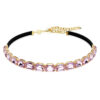 Millenia Choker Octagon Cut, Purple, Gold-Tone Plated Millenia Choker Octagon Cut, Purple, Gold-Tone Plated