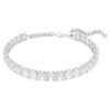 Millenia Choker Octagon Cut, White, Rhodium Plated Millenia Choker Octagon Cut, White, Rhodium Plated