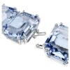 Millenia Extender Octagon Cut, Blue, Rhodium Plated Millenia Extender Octagon Cut, Blue, Rhodium Plated