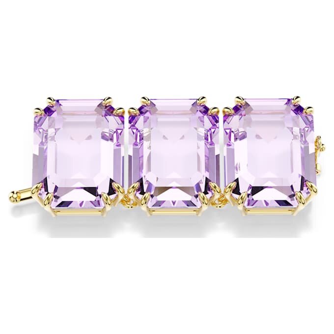 Millenia Extender Octagon Cut, Purple, Gold-Tone Plated Millenia Extender Octagon Cut, Purple, Gold-Tone Plated