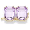 Millenia Extender Octagon Cut, Purple, Gold-Tone Plated