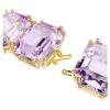 Millenia Extender Octagon Cut, Purple, Gold-Tone Plated