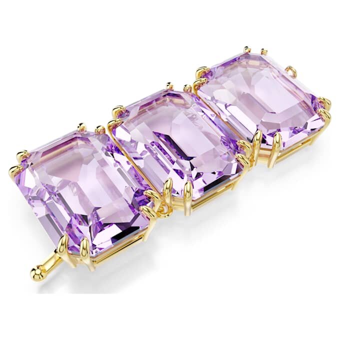 Millenia Extender Octagon Cut, Purple, Gold-Tone Plated Millenia Extender Octagon Cut, Purple, Gold-Tone Plated