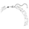 Millenia Necklace Mixed Cuts, White, Rhodium Plated