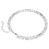 Millenia Necklace Octagon Cut, White, Rhodium Plated Millenia Necklace Octagon Cut, White, Rhodium Plated