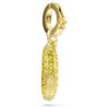 Minions Banana Charm Pavé, Yellow, Gold-Tone Plated