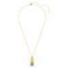 Minions Kevin Pendant Pavé, Multicolored, Gold-Tone Plated