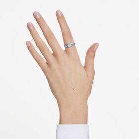 Octagon Band Ring Lab-Grown Diamonds 1.0 Ct Tw, Octagon Shape, 14K White Gold