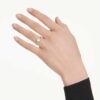 Octagon Bezel Ring Lab-Grown Diamonds 1.0 Ct Tw, Octagon Shape, 14K Yellow Gold