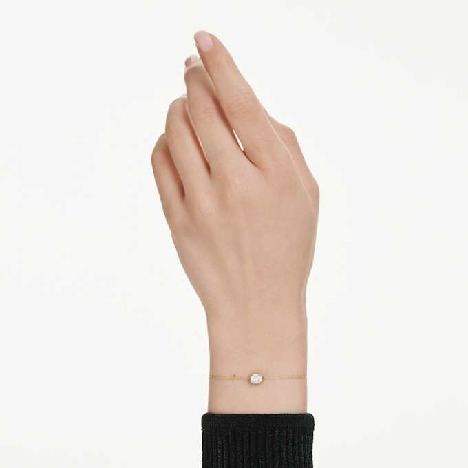 Octagon Bracelet Lab-Grown Diamonds 0.5 Ct Tw, Octagon Shape, 14K Yellow Gold Octagon Bracelet Lab-Grown Diamonds 0.5 Ct Tw, Octagon Shape, 14K Yellow Gold