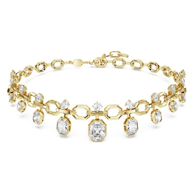 Octagon Necklace Lab-Grown Diamonds 18.39 Ct Tw, Mixed Shapes, 18K Yellow Gold Octagon Necklace Lab-Grown Diamonds 18.39 Ct Tw, Mixed Shapes, 18K Yellow Gold