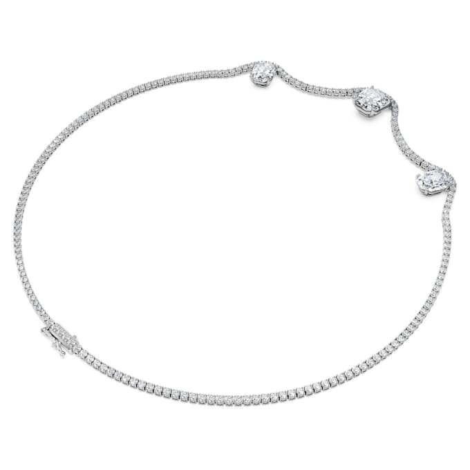 Octagon Necklace Lab-Grown Diamonds 19.90 Ct Tw, Octagon Shape, 18K White Gold Octagon Necklace Lab-Grown Diamonds 19.90 Ct Tw, Octagon Shape, 18K White Gold
