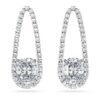 Octagon Tennis Earrings Lab-Grown Diamonds 7.95 Ct Tw, Mixed Shapes, 18K White Gold Octagon Tennis Earrings Lab-Grown Diamonds 7.95 Ct Tw, Mixed Shapes, 18K White Gold