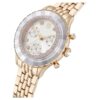 Octea Chrono Watch Swiss Made, Metal Bracelet, Gold Tone, Champagne Gold-Tone Finish