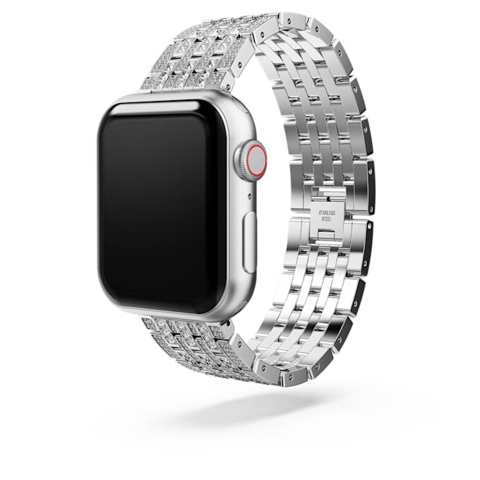 Princess Strap for Apple Watch® 40Mm & 41Mm, Silver Tone, Stainless Steel Princess Strap for Apple Watch® 40Mm & 41Mm, Silver Tone, Stainless Steel