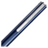 Shimmer Ballpoint Pen Blue, Blue Lacquered, Chrome Plated