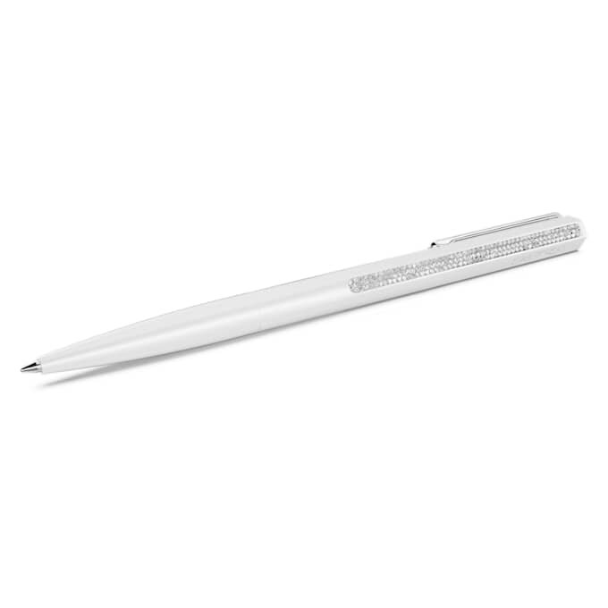 Shimmer Ballpoint Pen White Lacquered, Chrome Plated Shimmer Ballpoint Pen White Lacquered, Chrome Plated